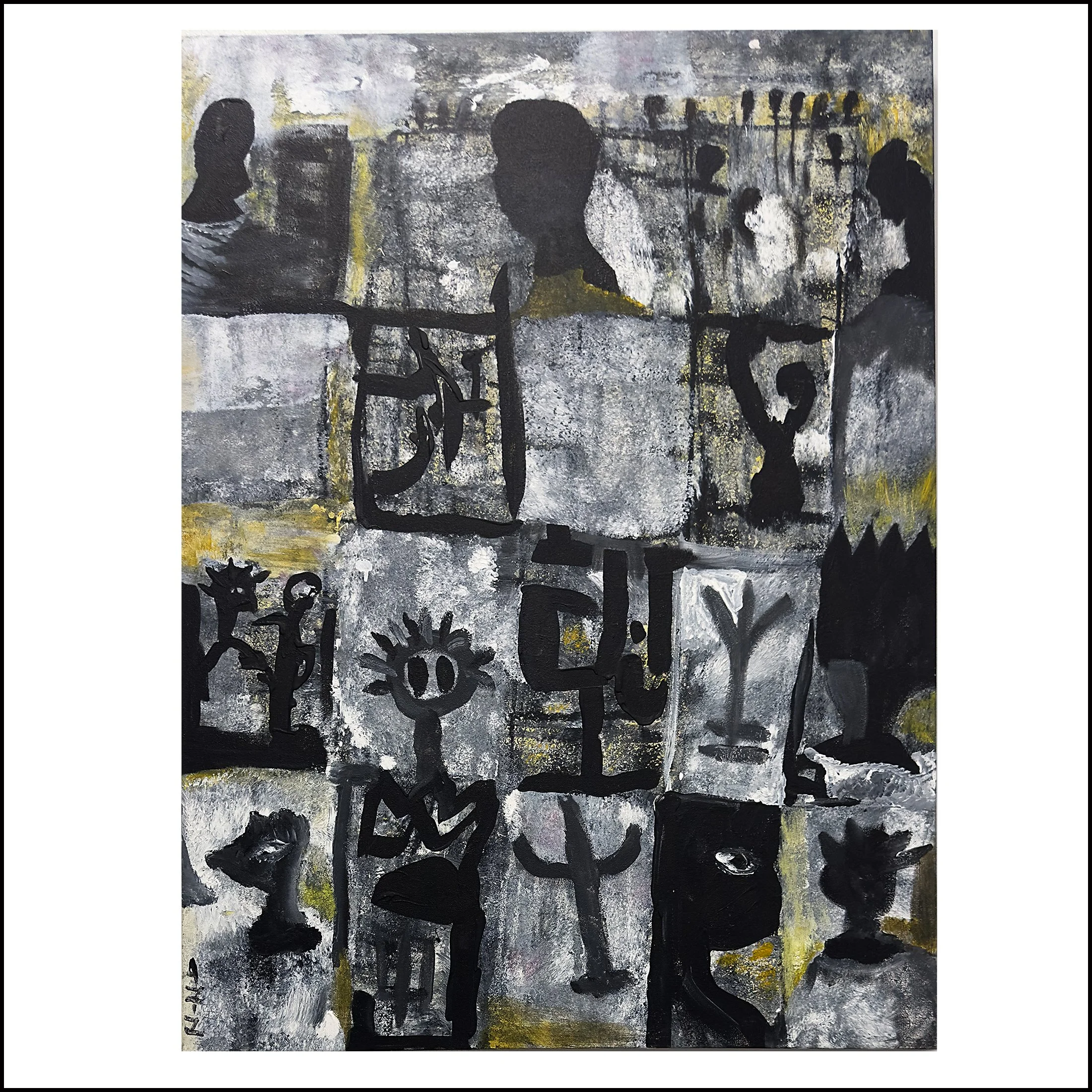 Solo Exhibition of Paintings by Aziz Diagne